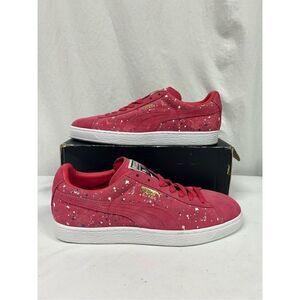 Puma Mens Suede Classic 358288 01‎ Red Casual Shoes Sneakers Size 10.5